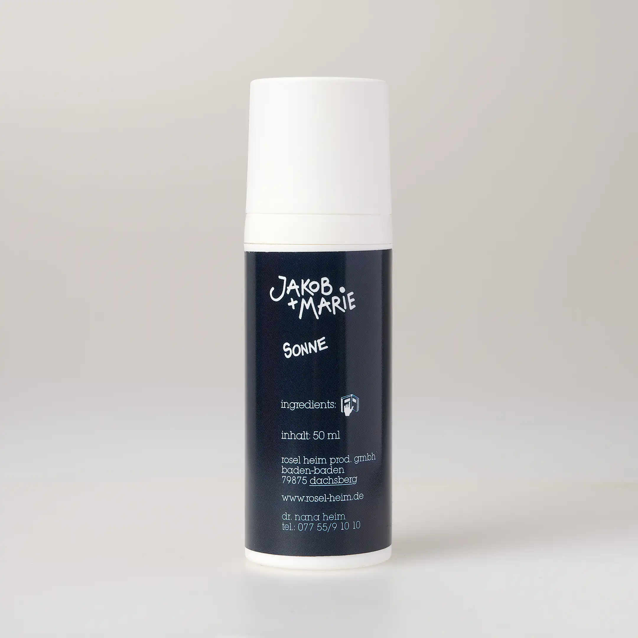 Sonne für Kinder Jakob + Marie airless 50ml – Bild 2