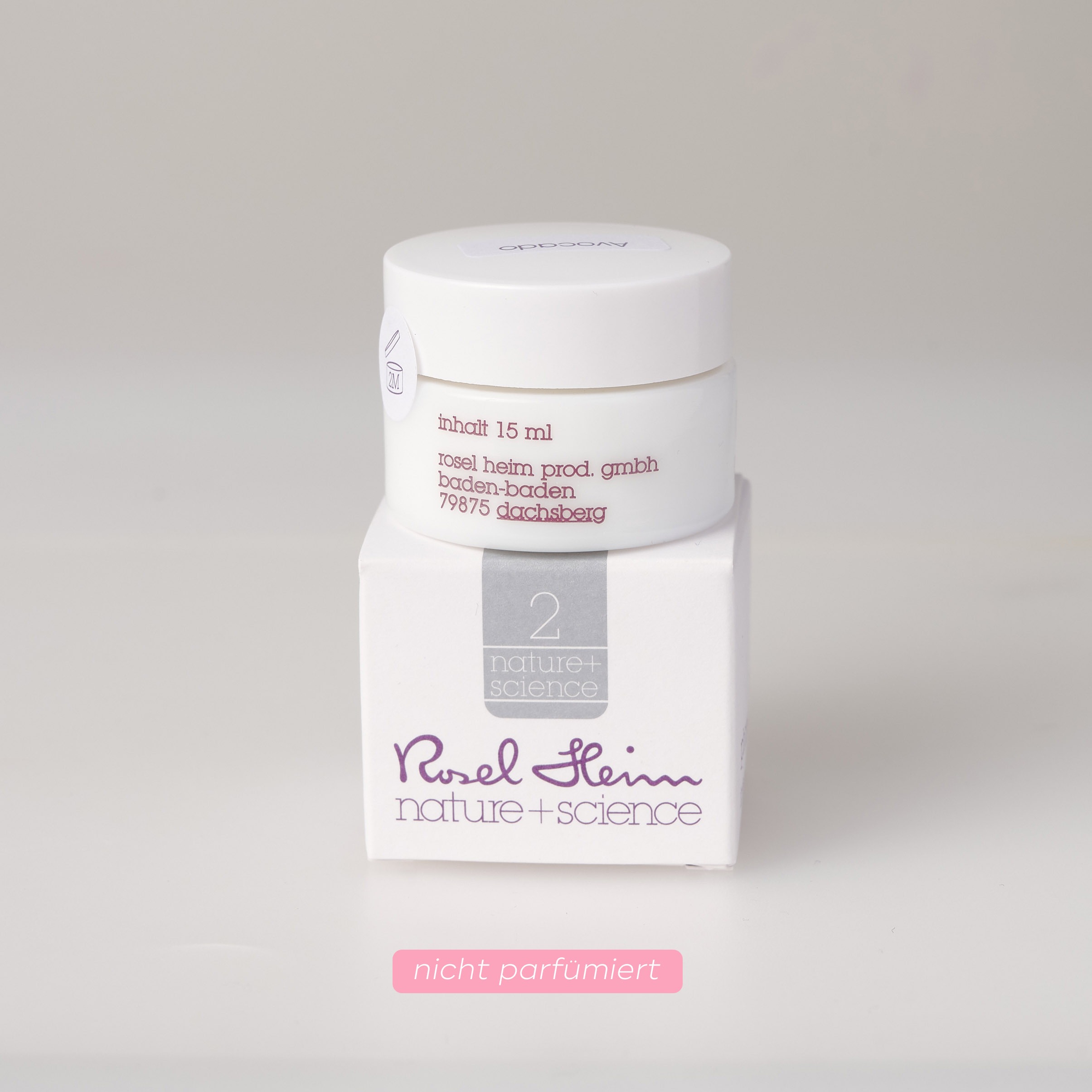 intervall parfümfrei Avocadoöl Tiegel // 15ml – Bild 2