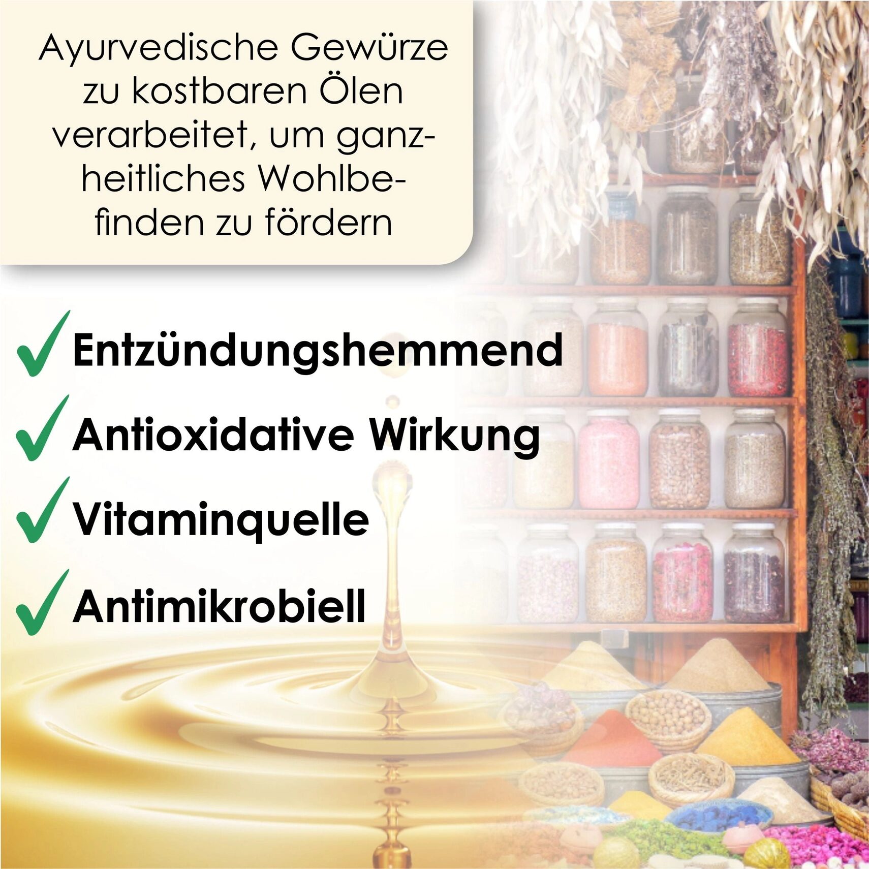 Ayurveda Mundziehöl SANTULAN - Balance - 250ml – Bild 5